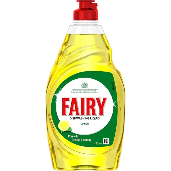 FAIRY WASHING UP LIQUID LEMON 433ML