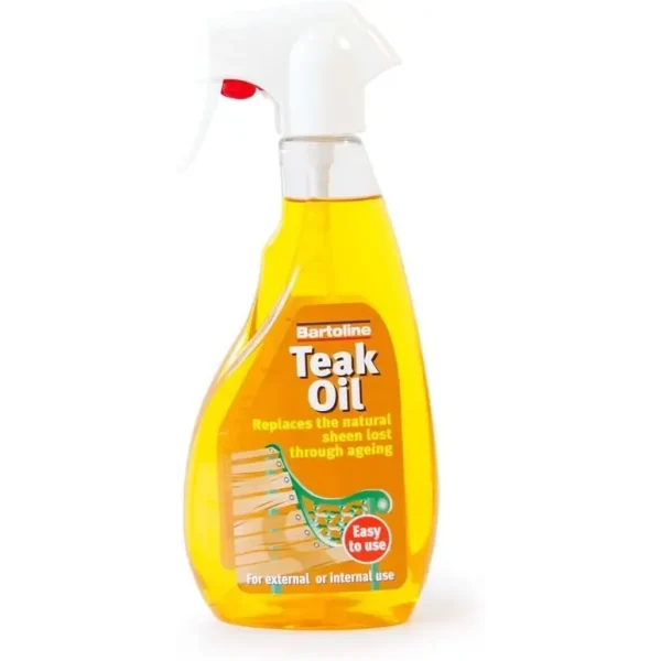 BARTOLINE TEAK OIL READY TO USE TRIGGER SPRAY 500ML