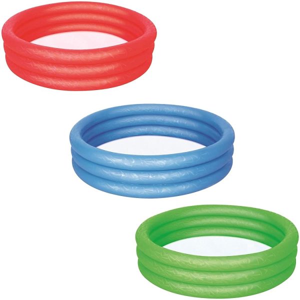 BESTWAY SPLASH & PLAY 3 RING PADDLING POOL 40" X 10"