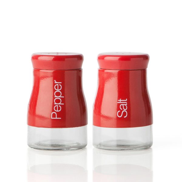 SABICHI RED SALT & PEPPER SET