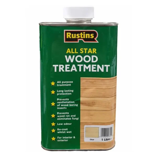 RUSTIN ALL STAR WOOD TREATMENT 1 LITRE