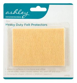 ASHLEY HEAVY DUTY FELT PROTECTORS PACK OF 2