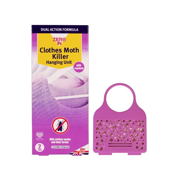 ZERO IN MOTH KILLER HANGING UNIT PACK OF 2