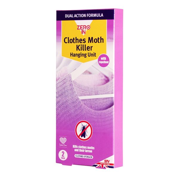 ZERO IN MOTH KILLER HANGING UNIT PACK OF 2