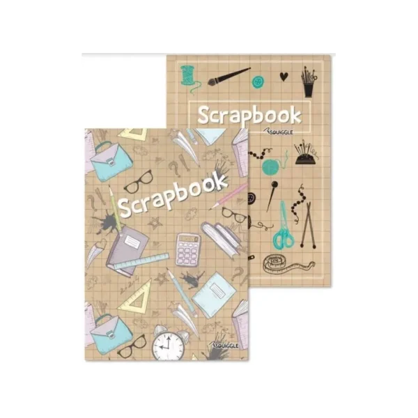 SCRAP BOOKS A4 SIZE SCHOOL / CRAFT 56 PAGES