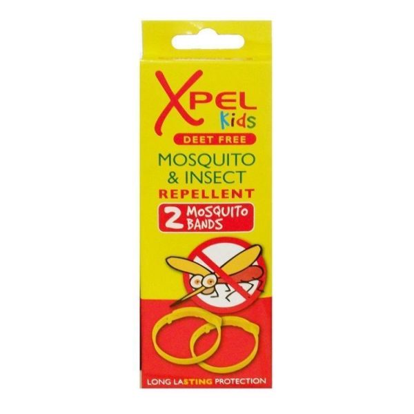 XPEL KIDS MOSQUITO AND INSECT REPELLENT BANDS PACK OF 2