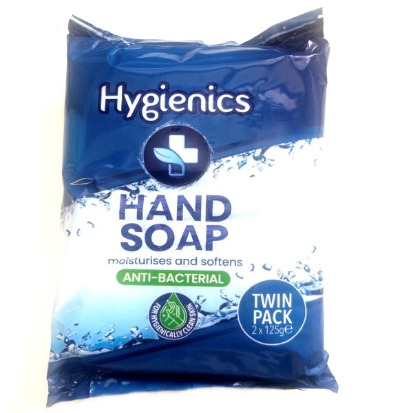 HYGIENICS ANTI BACTERIAL HAND SOAP 125G PACK OF 2