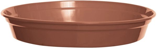 WHITEFURZE GARDEN POT SAUCER FOR 25CM POT - TERRACOTTA