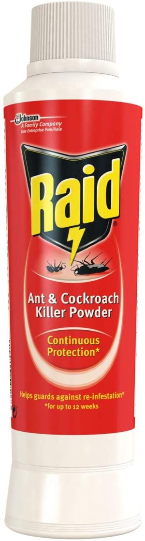 RAID ANT & COCKROACH KILLER POWDER 250G