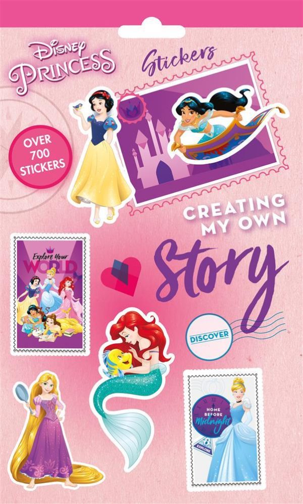 DISNEY PRINCESS 700 STICKERS