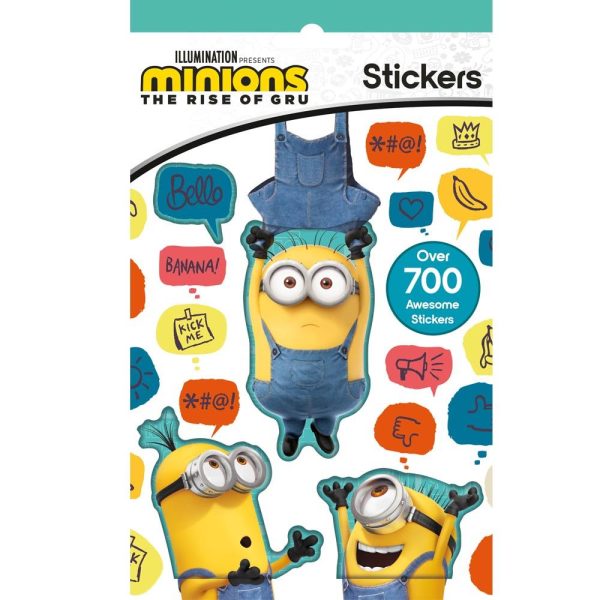 ILLUMINATION MINIONS 700 STICKERS