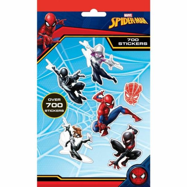 MARVEL SPIDERMAN 700 STICKERS