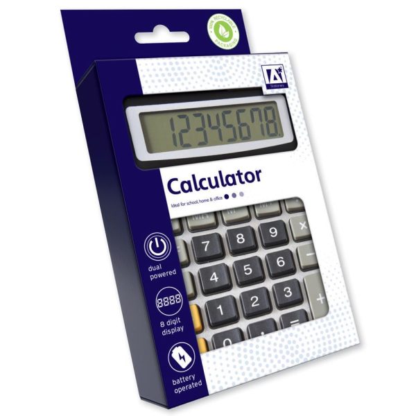 ANKER STATIONERY DUAL POWERED DESK CALCULATOR