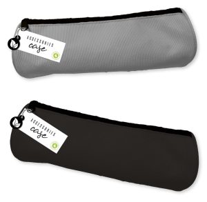 ANKER STATIONERY BARREL PENCIL CASE BLACK / GREY