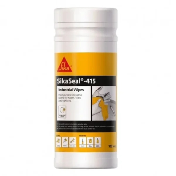 SIKASEAL 415 INDUSTRIAL USE 100 WIPES