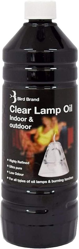 BIRD INDOOR & OUTDOOR CLEAR LAMP OIL 1L