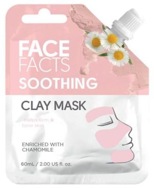 FACE FACTS CLAY MUD MASK 60ML - SOOTHING