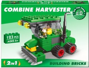 COMBINE HARVESTER 123 PCS BRICK SET
