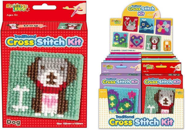 KANDY TOYS ASSORTED CROSS STITCH KIT