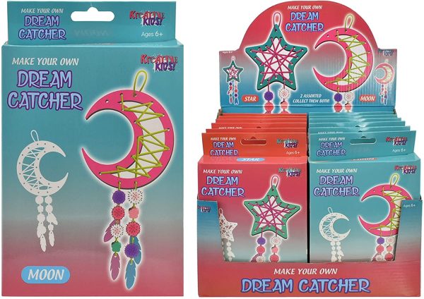 KREATIVE KIDS ASSORTED MAKE YOUR OWN DREAM CATCHER