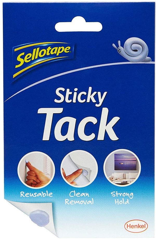 SELLOTAPE SELLOTAC STICKY TACK 45GM