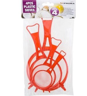PRIMA 4 PCS PLASTIC SIEVES