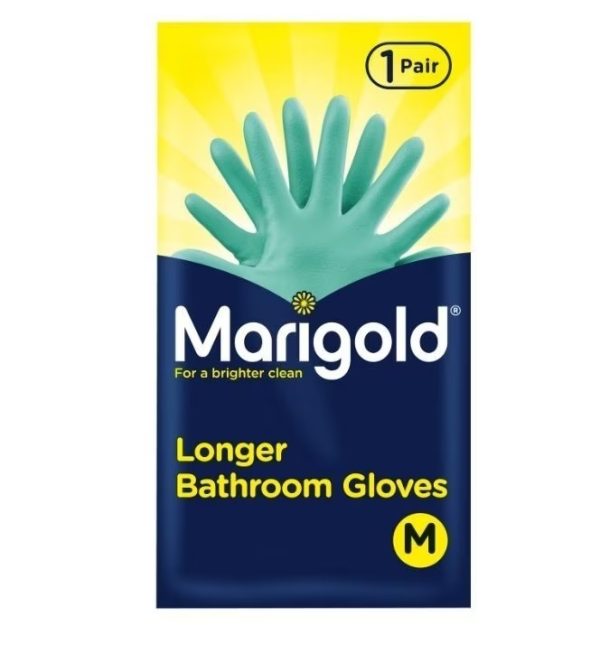 MARIGOLD LONGER BATHROOM GLOVES MEDIUM