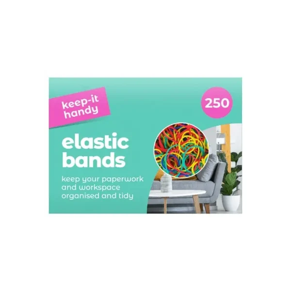 KEEP IT HANDY ELASTIC BANDS PACK OF 250