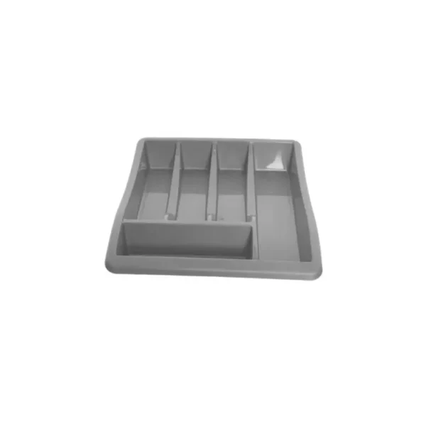 WHITEFURZE GREY CUTLERY TRAY