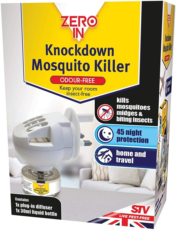 ZERO IN KNOCKDOWN MOSQUITO KILLER PLUG-IN