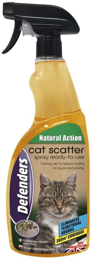 DEFENDERS CAT SCATTER READY TO USE SPRAY 1L