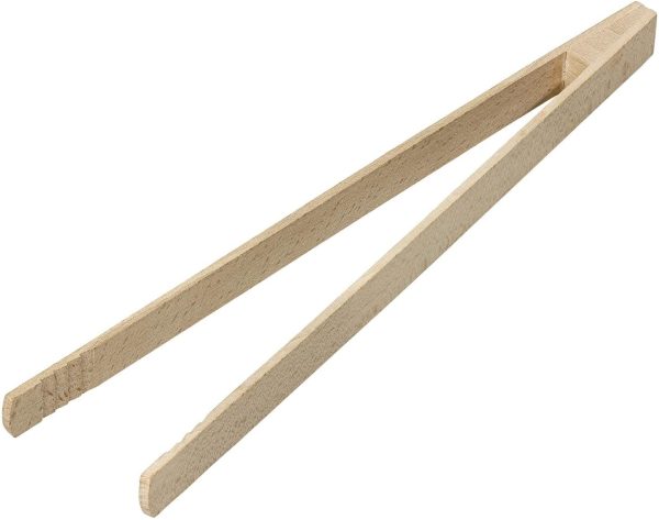 CHEF AID BEECH TOAST TONGS