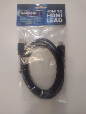 DAEWOO HDMI TO HDMI LEAD 2M