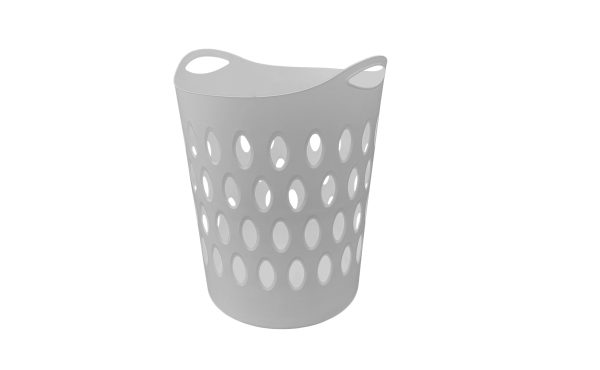 LARGE FLEXI LAUNDRY BASKET - GREY