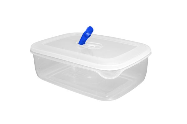 BEAUFORT PLASTIC MICROSEAL RECTANGLE FOOD STORAGE CONTAINER 3.5L