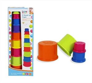 FRIST STEPS BABY STACK UP CUPS 9 CUPS