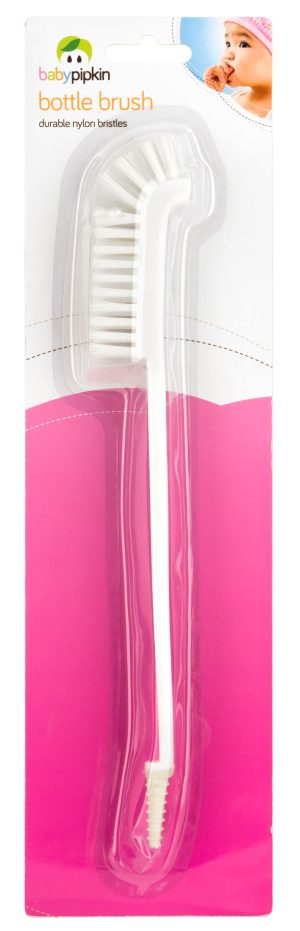 BABY PIPKIN BOTTLE BRUSH - NYLON BRISTLE