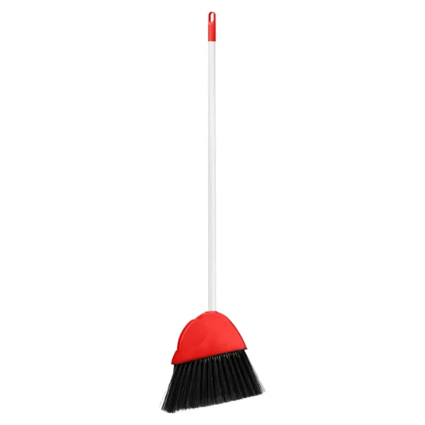 ASSORTED COLOUR PRO KLEEN ? ANGLED BROOM WITH 1M HANDLE