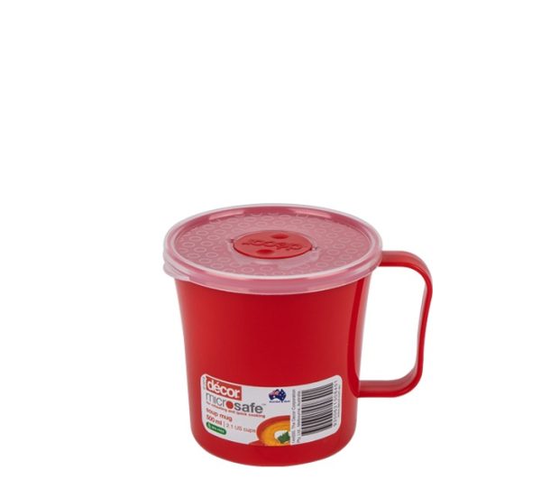 DECOR MICROSAFE SOUP MUG 450ML