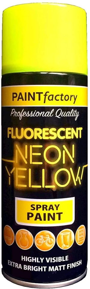 PAINT FACTORY ALL PURPOSE NEON YELLOW 400ML
