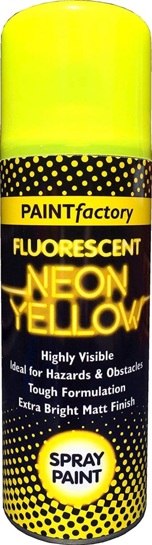 PAINT FACTORY ALL PURPOSE NEON YELLOW 200ML