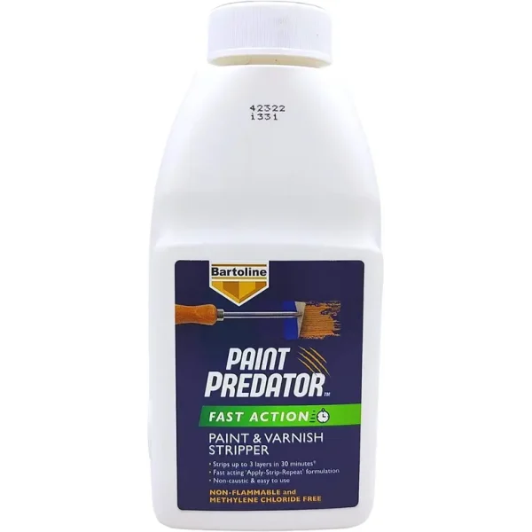 BARTOLINE PAINT PREDATOR PAINT & VARNISH STRIPPER 500ML