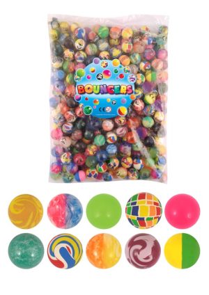 BOUNCY JET BALLS PARTY BAGS FILLER TOY PACK OF 250