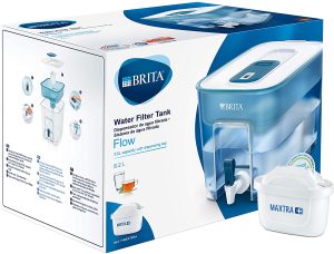 BRITA FLOW XXL FRIDGE WATER FILTER TANK 8.2 LITER WHITE
