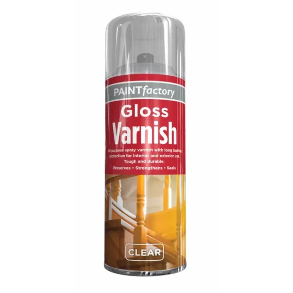 PAINT FACTORY COLOUR IT SPRAY PAINT 400ML - YACHT VARNISH