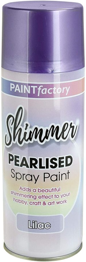 PAINT FACTORY COLOUR IT SPRAY PAINT 400ML - PEARLISED LILAC