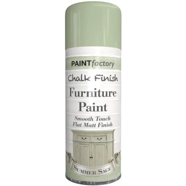 PAINT FACTORY CHALK IT FURNITURE SPRAY PAINT 400ML - SUMMER SAGE