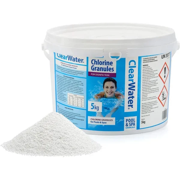 CLEARWATER CHLORINE GRANULES 5KG