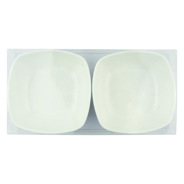 TAPAS RECTANGLE SERVING BOWLS 10CM PACK OF 2