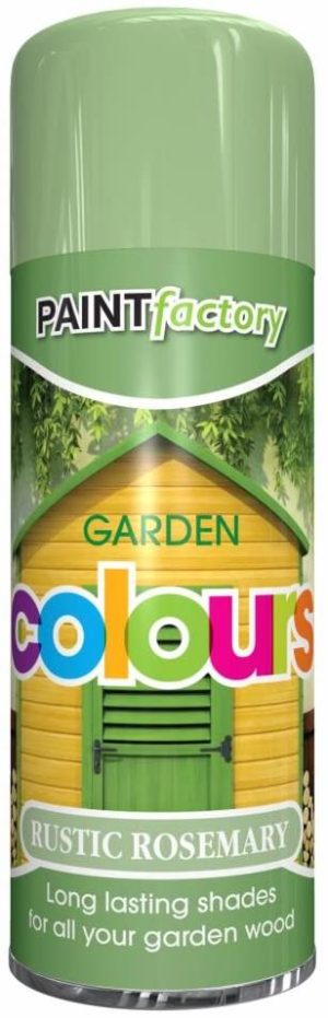 PAINT FACTORY RUSTIC ROSEMARY GARDEN SPRAY PAINT 400ML